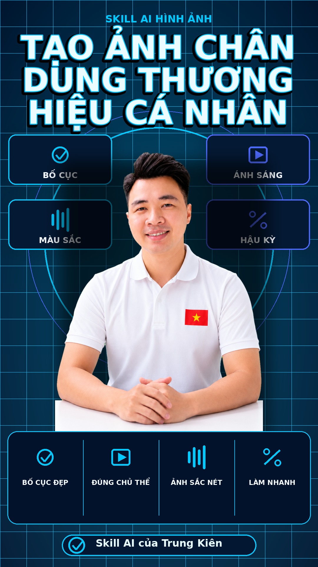 Tạo Ảnh Chân Dung Thương Hiệu Cá Nhân