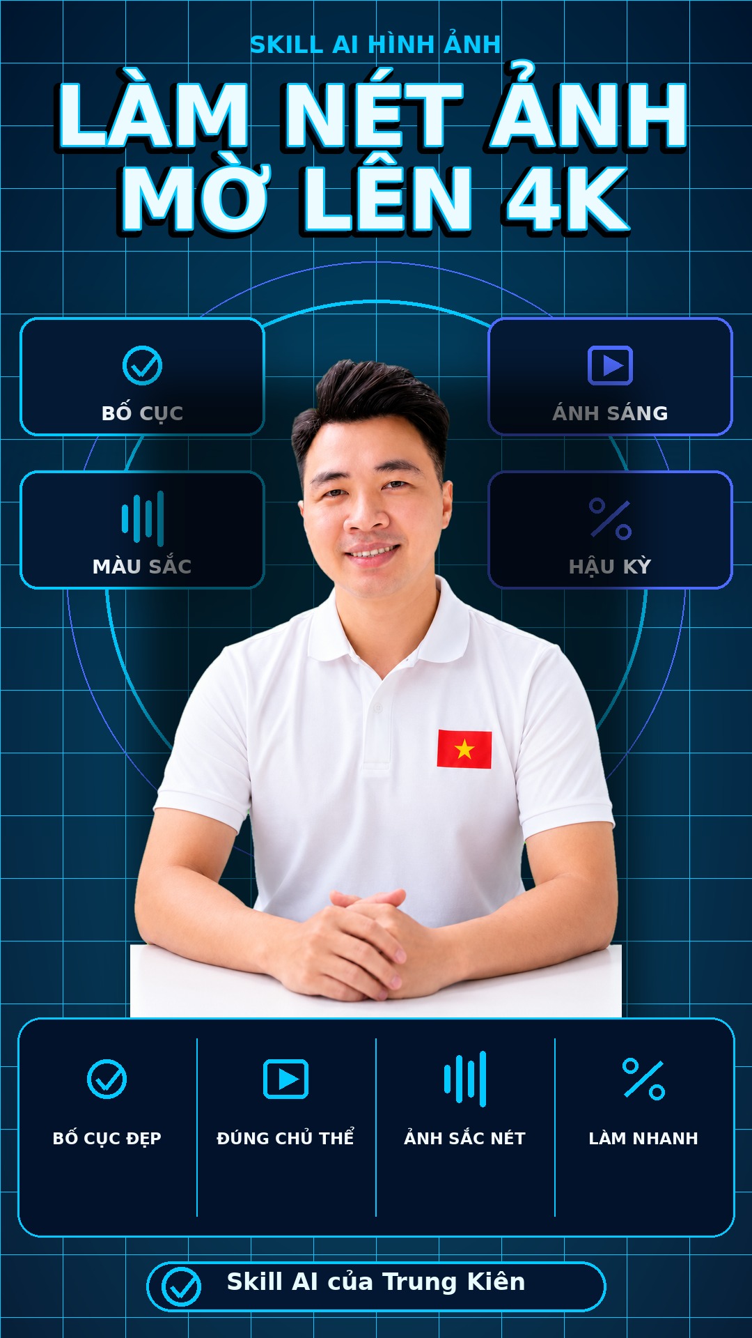 Làm Nét Ảnh Mờ Lên 4K