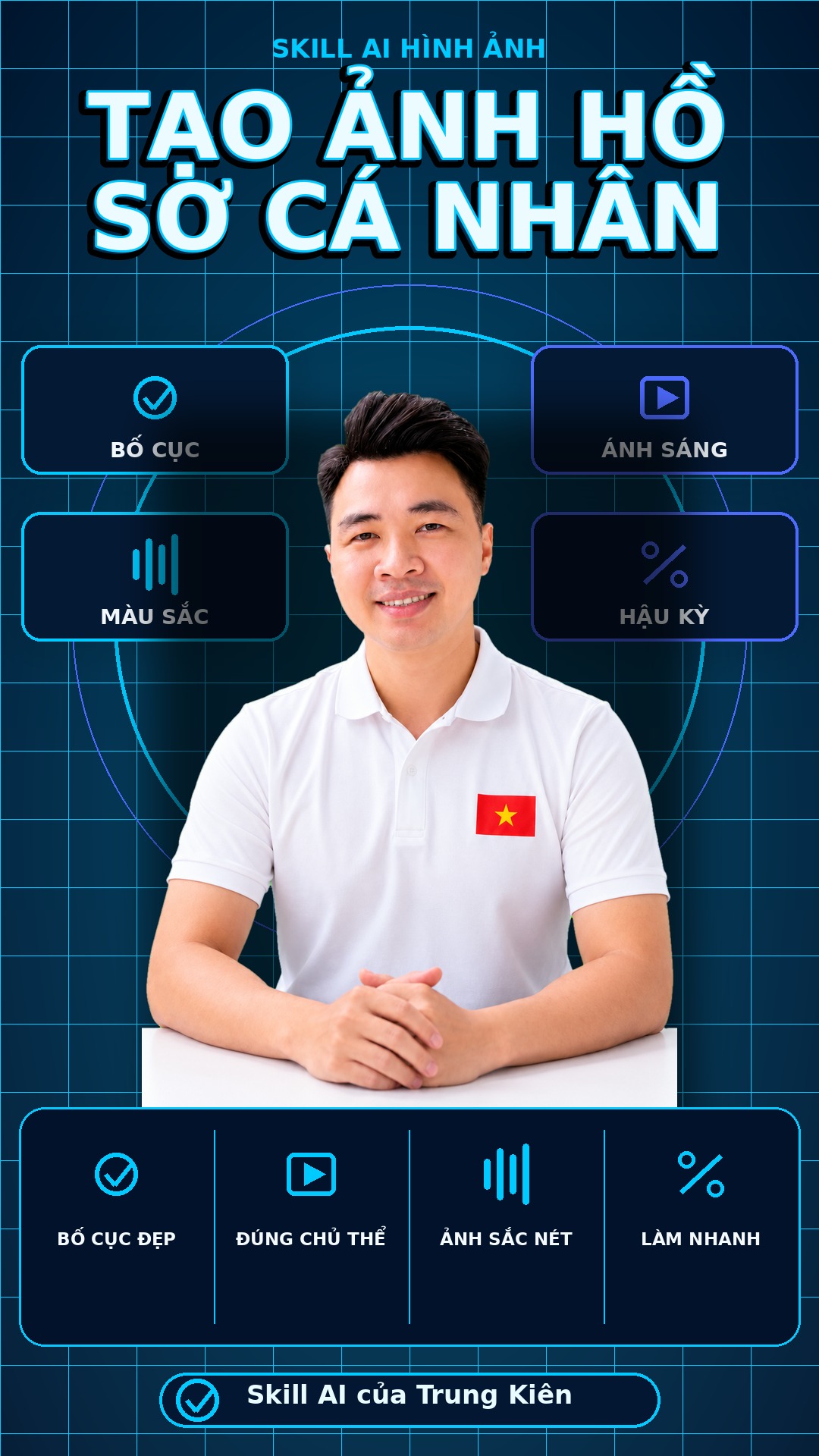 Skill Tạo Ảnh Hồ Sơ Cá Nhân