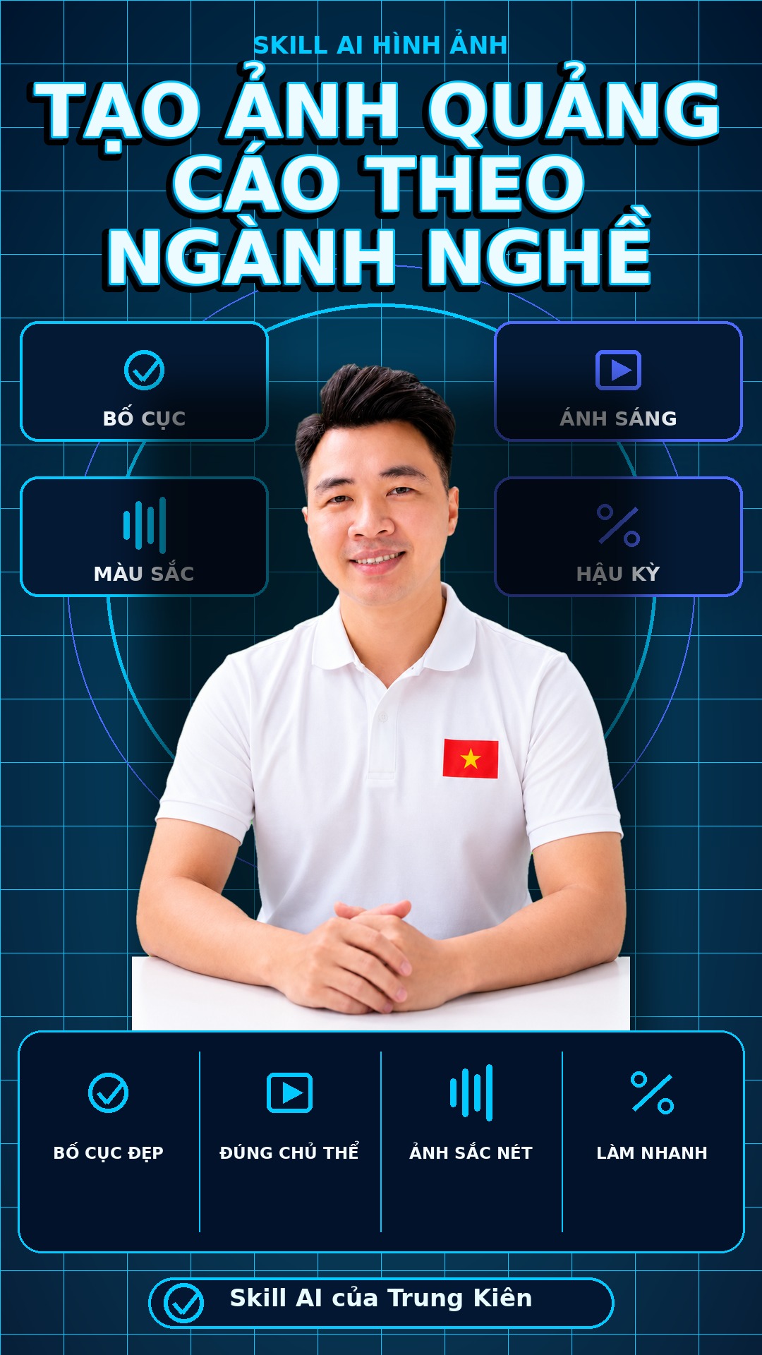 Skill Tạo Ảnh Quảng Cáo Theo Ngành Nghề