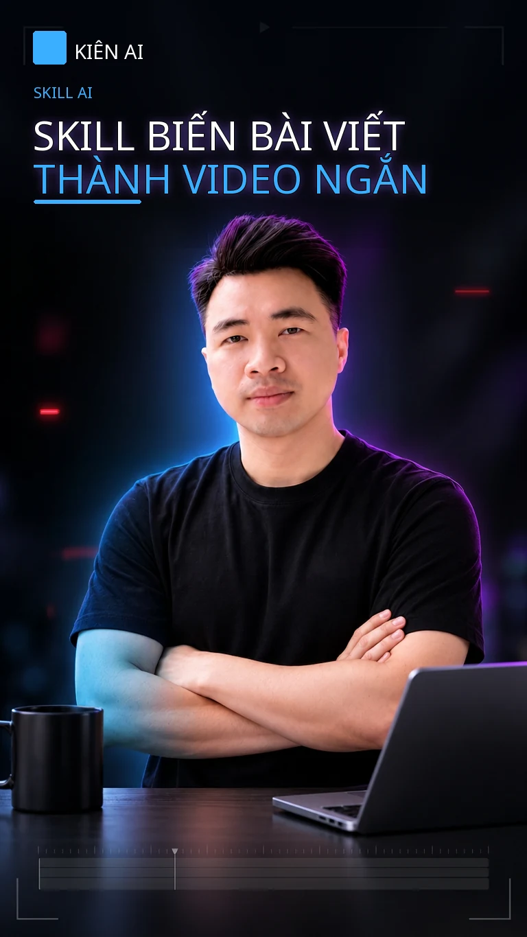 Skill Biến Bài Viết Thành Video Ngắn