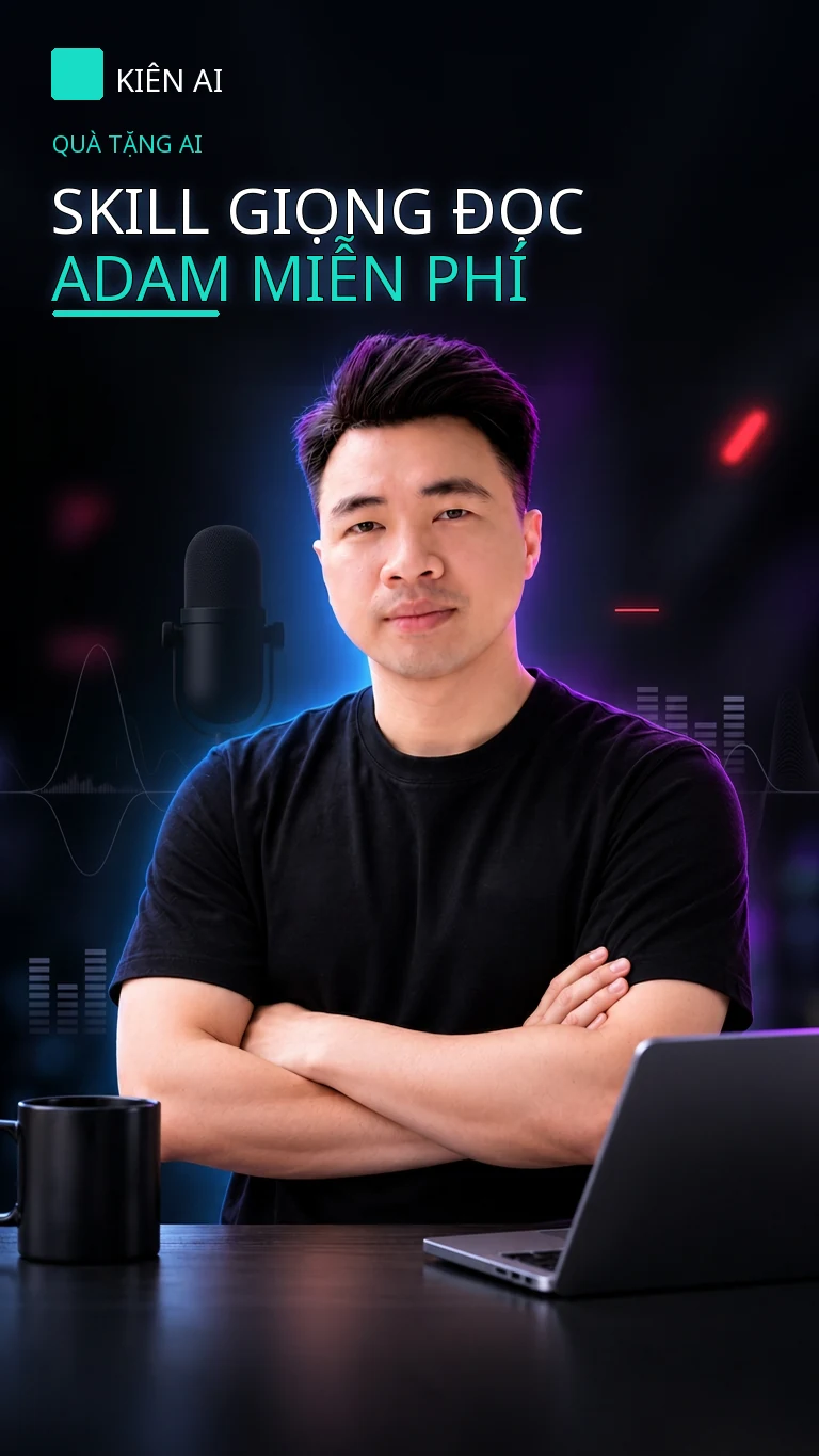 Skill Giọng Đọc Adam Miễn Phí