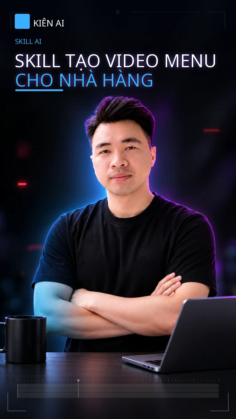 Skill Tạo Video Menu Cho Nhà Hàng
