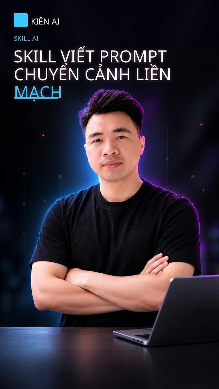 Skill Viết Prompt Chuyển Cảnh Liền Mạch